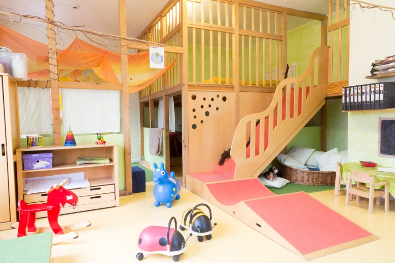 Gruppenraum der Feldmäuse (1-3 Jahre)
