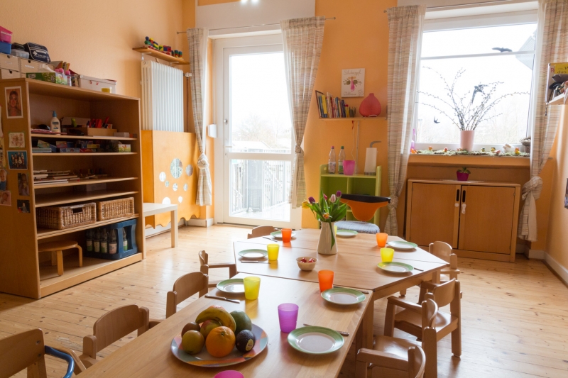 Gruppenraum der Wühlmäuse (1-3 Jahre)